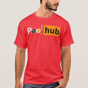 Funny Billiards Game Pool Hub Billiard Balls Cue S T-Shirt