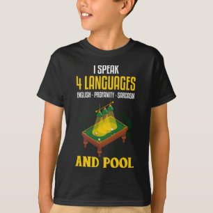 Funny Billiards Shirt Joke Sarcastic Billard Pool