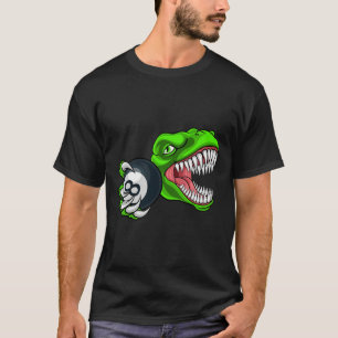 Funny Billiards T-rex Art Billiards Playing Pool P T-Shirt