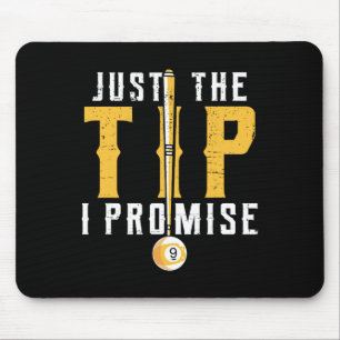 Funny Billiards The Tip Mouse Mat