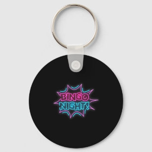 Funny Bingo King - Bingo Night Key Ring