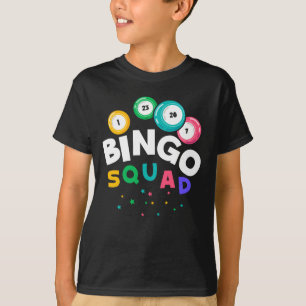 Funny Bingo Team Gambling Humour T-Shirt