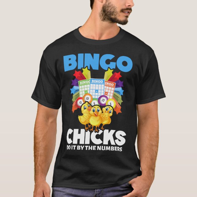 Funny Bingo Women Bingo Player Girls T-Shirt (Front)