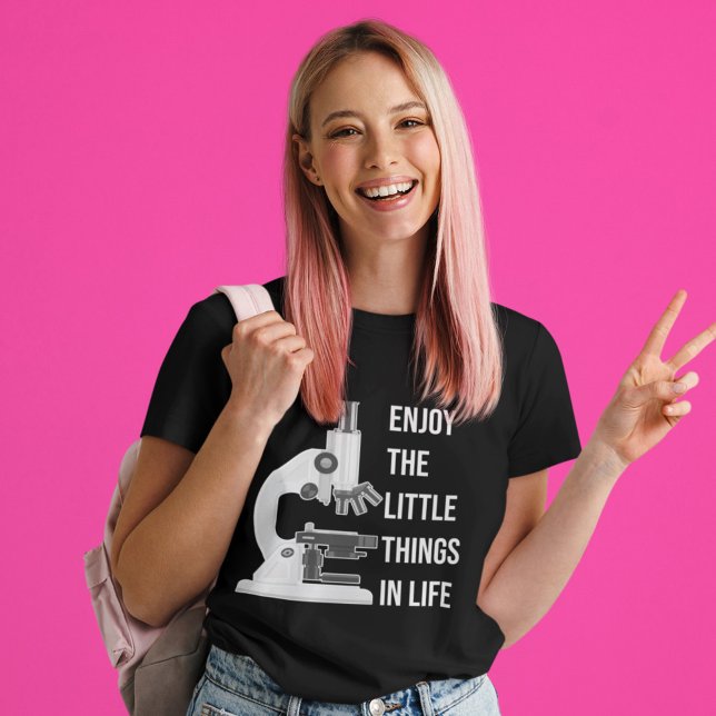 Funny Biologist Biology Microscope Laboratory T-Shirt (Creator Uploaded)