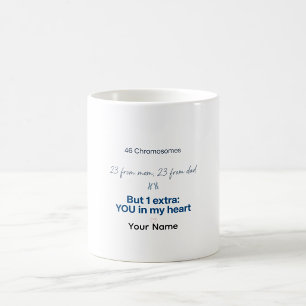 Funny Biology Gift Chromosome Personalised Mug