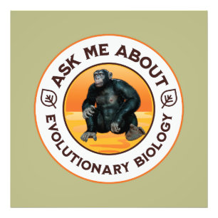 Funny Biology Teacher Evolution Humour Gift Photo Print