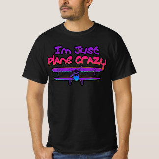 Funny Biplane Aeroplane T-Shirt
