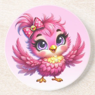 Funny Bird Cartoon Sublimation-56342 Coaster