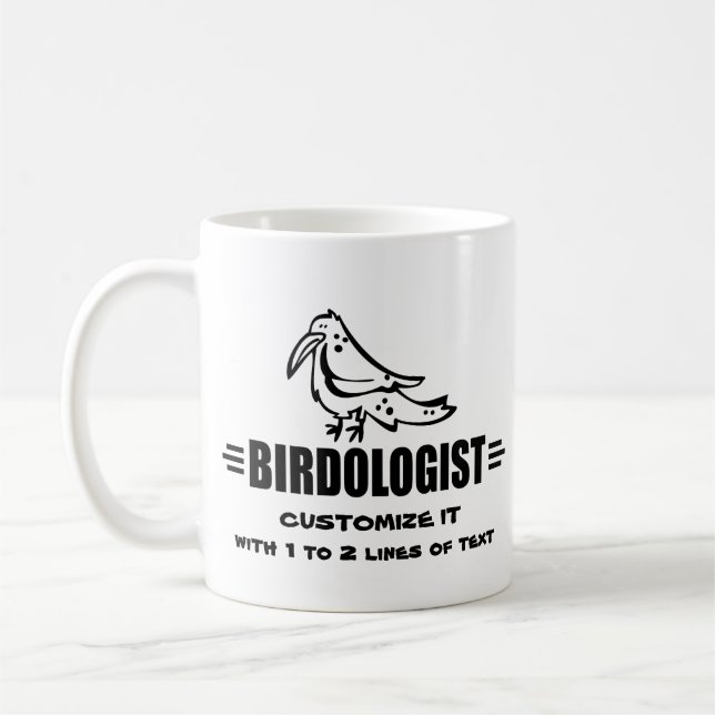 Funny Bird Coffee Mug (Left)