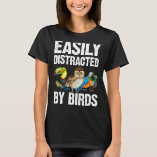 Funny Bird Lover Art For Men Women Ornithology Bir T-Shirt