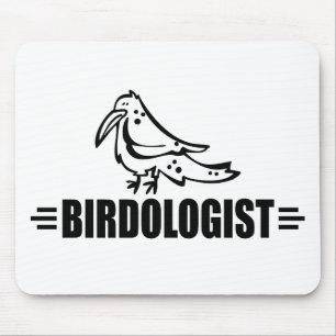 Funny Bird Mouse Mat