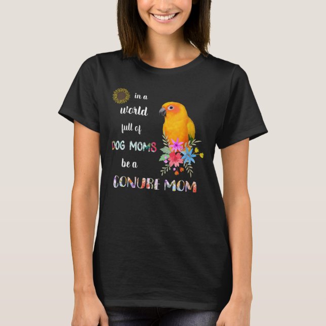 Funny Bird Mum Mother T-Shirt (Front)