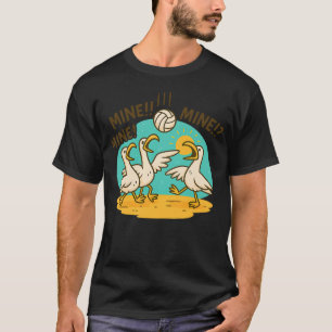 Funny Bird Playing T-Shirt