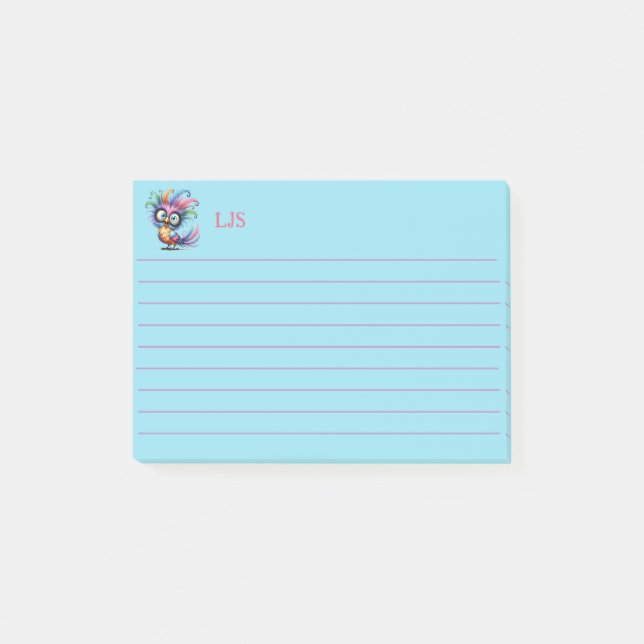 Funny Bird  Post-it Notes (Front)