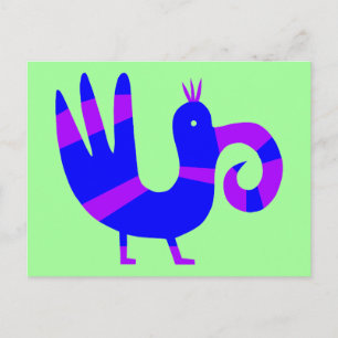 Funny Bird Postcard