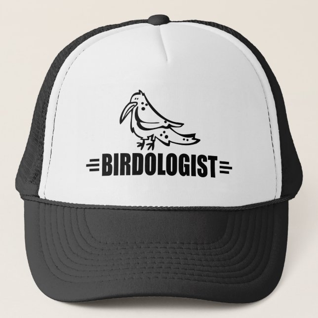 Funny Bird Trucker Hat (Front)