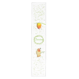 Funny birds Baby Shower table runner by BabyLaia