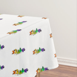 Funny Birds - Choose Your Favorite Color Tablecloth
