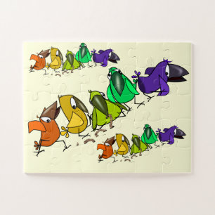 Funny Birds Jigsaw Puzzle