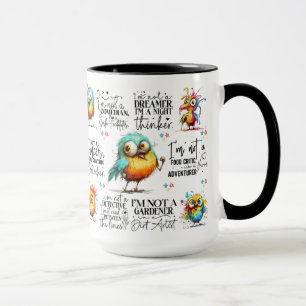 Funny Birds Quotes Mug