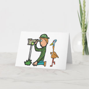 Funny Birdwatching Card