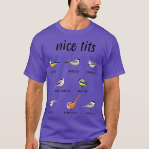 Funny birdwatching gift for birder bird nerd amp b T-Shirt
