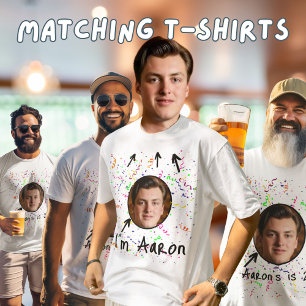 Funny Birthday Boy Group Party shirts