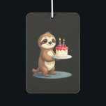 Funny Birthday Cake with Sloth Costume for Boys an Car Air Freshener<br><div class="desc">Funny Birthday Cake with Sloth Costume for Boys and Girls (1)</div>