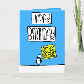 funny birthday card