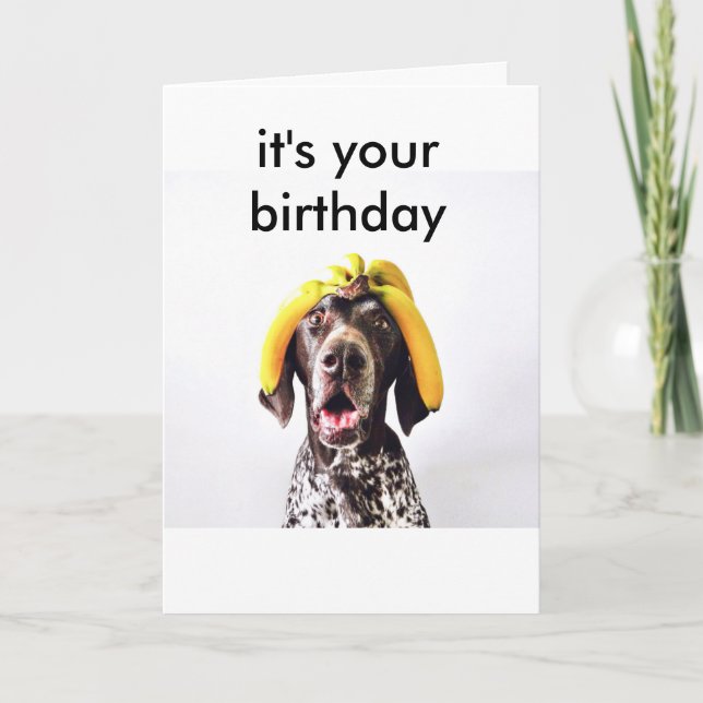 Funny Birthday card (Front)