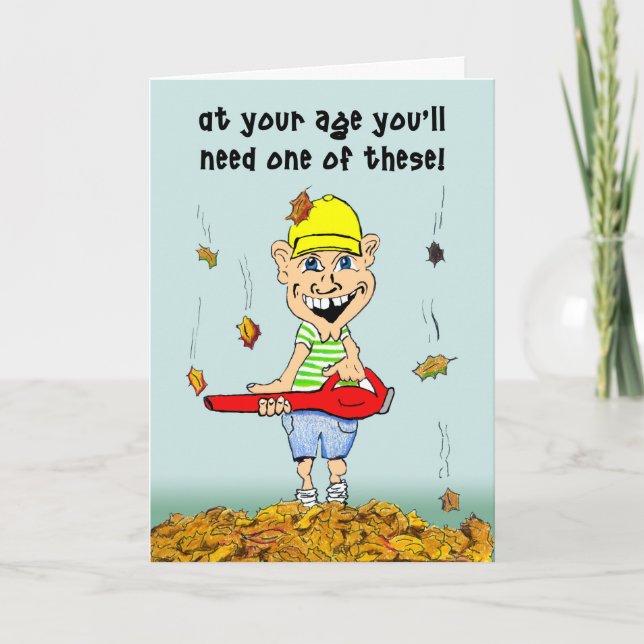 Funny birthday card (Front)