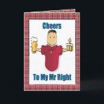 Funny Birthday Card Any Age - Husband or Boyfriend<br><div class="desc">Does your husband or boyfriend appreciate a good laugh?  This funny and snarky card can be personalised with his name and message to add a custom touch!</div>