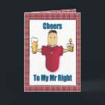 Funny Birthday Card Any Age - Husband or Boyfriend<br><div class="desc">Does your husband or boyfriend appreciate a good laugh?  This funny and snarky card can be personalised with his name and message to add a custom touch!</div>