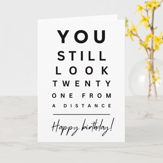 Funny birthday card, Best Friend birthday card (Yellow Flower)