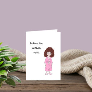 Funny Birthday Card for Friend
