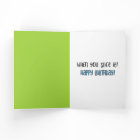 Funny Birthday Card for Golfers, Golfing Themed