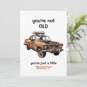Funny birthday card For Grandpa or Dad birthday