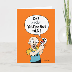 Funny Birthday Card for Guy