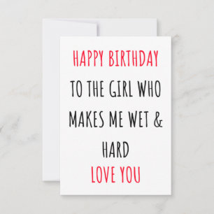 Funny Birthday card for her