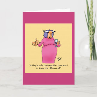 Funny Birthday Card For Her :Spectickles"
