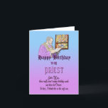 Funny Birthday Card for Priest<br><div class="desc">Funny Birthday Card for a Priest</div>
