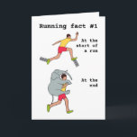 Funny birthday card for runner<br><div class="desc">🌶️ Put a smile on a face with this awesome birthday card for running lovers. - Simply click to personalize this design 🔥 My promises - This design has unique hand drawn elements (drawn my me!) - It is designed with you in mind 🙏 Thank you for supporting my small...</div>
