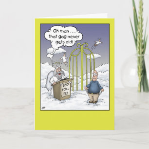 Funny Birthday Card: The Toll Card