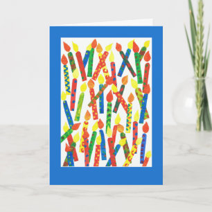 Funny Birthday Card with Candles