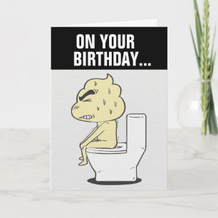 FUNNY BIRTHDAY CARDS GOOD BOWEL MOVEMENTS