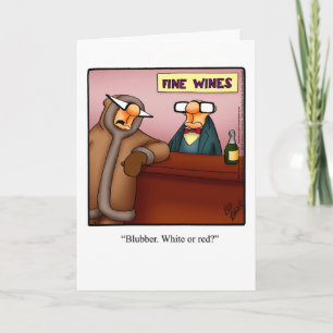 Funny "Birthday Dinner" Greeting Card