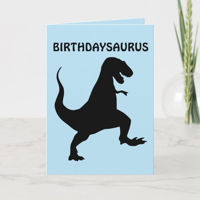 FUNNY BIRTHDAY DINOSAUR CARDS (Front)