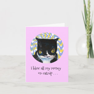 Funny Birthday Excuse Card