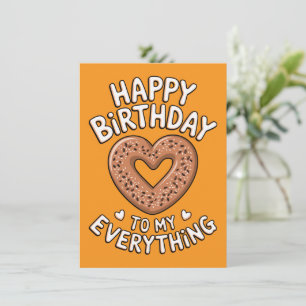 Funny Birthday For Boyfriend For Girlfriend Food Card