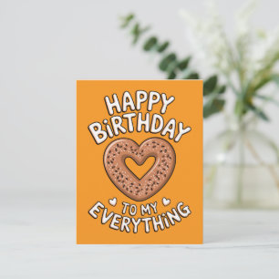 Funny Birthday For Boyfriend For Girlfriend Food  Holiday Card